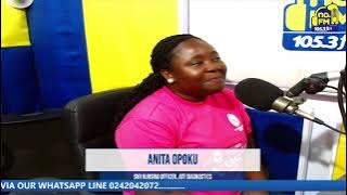 Set the breast — advised by Anita Opoku, Senior Nursing Officer at ATF Diagnostics.