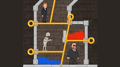 puzzle spy game pull the pin game save girl / mission game / joydit hasnu