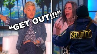Ellen Gets Furious \& ALMOST Kicks Off Guest!