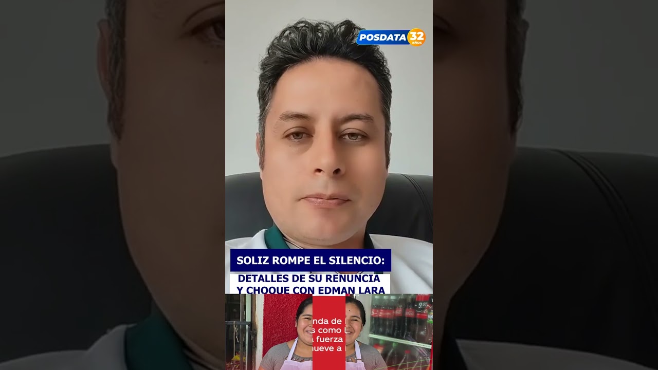 SOLIZ ROMPE EL SILENCIO: DETALLES DE SU RENUNCIA Y CHOQUE CON EDMAN LARA