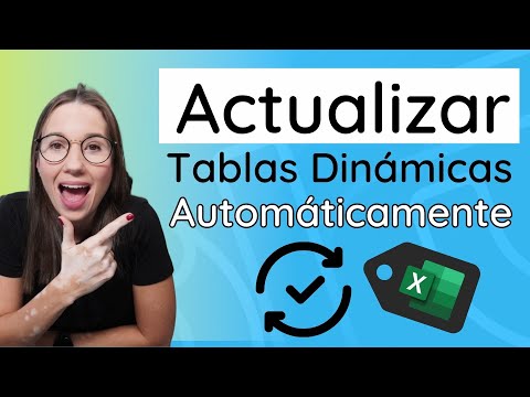 Vídeo: Com actualitzo automàticament una taula dinàmica a Excel?