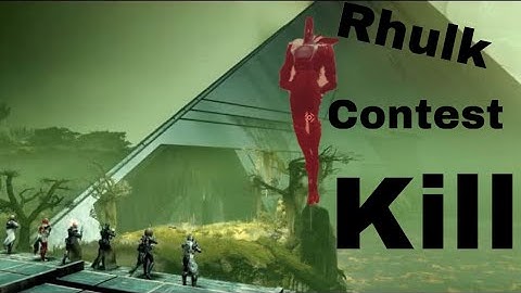 Rhulk Contest Mode Kill! (Vow of the Disciple Final Boss)