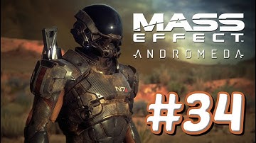 "Mass Effect: Andromeda" Walkthrough (Insanity, Soldier) Part 34: Explore New Tuchanka on Elaaden