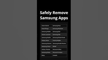 Safely Remove Samsung Apps #shorts