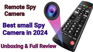 Remote Spy Camera| Remote With Built-in Hidden Camera| Best Hidden Camera 2024| Spy Camera| Review