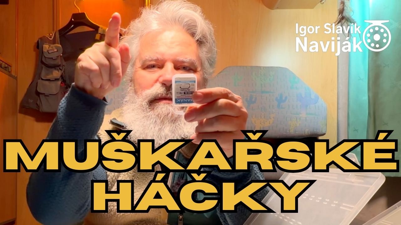 Muškařské háčky - 5 typů, které používám nejvíc (a proč)