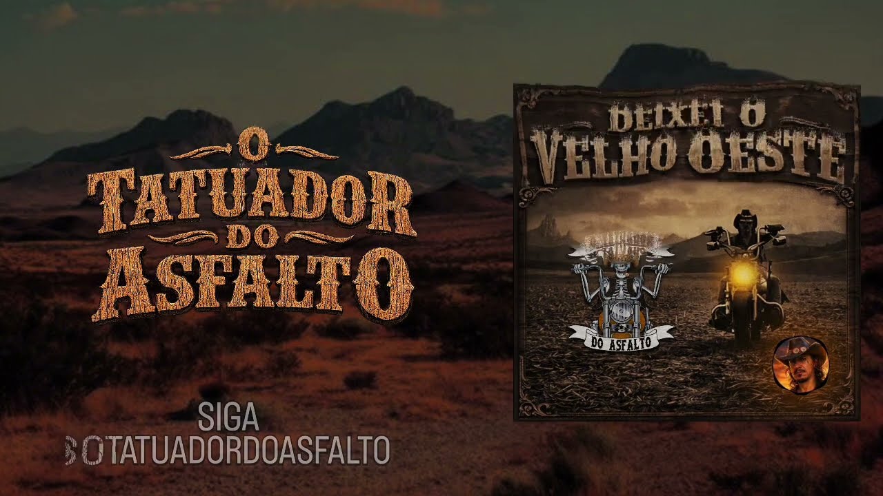 DEIXEI O VELHO OESTE 🤠 O Tatuador Do Asfalto
