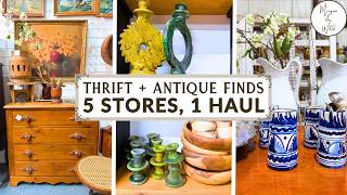 5 Stores, 1 Haul: Thrifting & Antiquing in Connecticut
