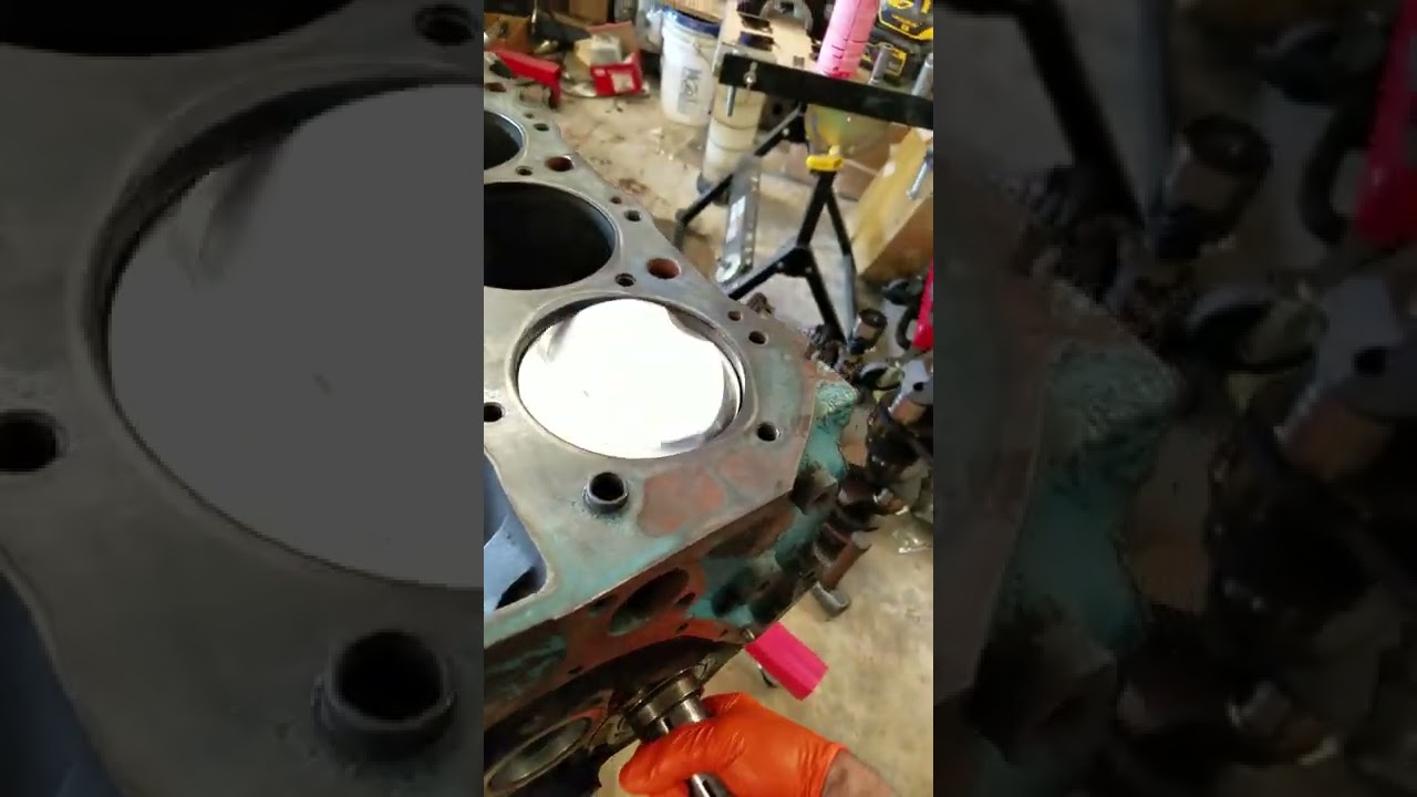Arias piston 427 big block chevy build. part 1