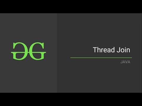 Video: Was macht Thread-Join Do C#?