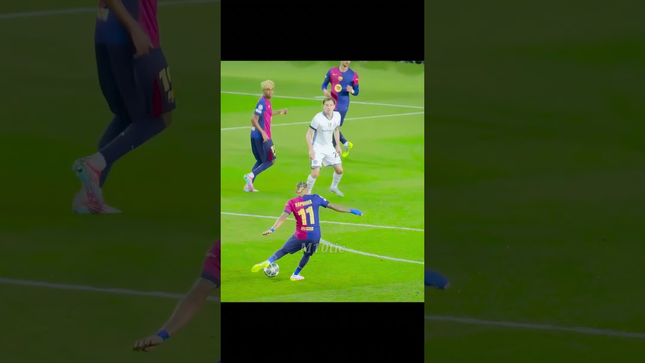 Raphinha against Inter Milan🎯🔥