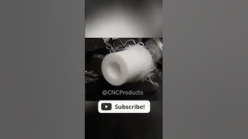 Making a hydrofluoroplastic bushing on a lathe #lathe #cnc #latheoperator