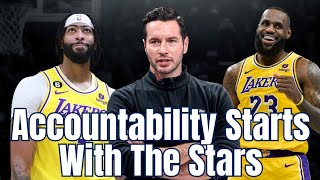 Lakers Preaching Accountability But Starts With Lebron James & Anthony Davis