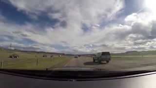 Denver to Albuquerque in 3 min - Driving Time Lapse