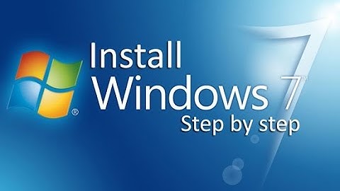 Windows 7 step by step installation, Formatting and Clean Install of Windows 7