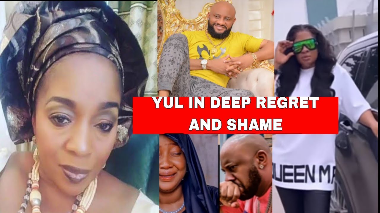 YUL EDOCHIE IN REGRET SECRETLY MEET RITA EDOCHIE AS THE UNIMAGINABLE YUL EDOCHIE IN REGRET SECRETLY MEET RITA EDOCHIE AS THE UNIMAGINABLE