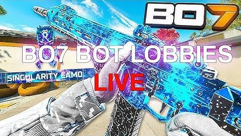 BO7 CAMO GLITCH / BOT LOBBIES LIVE! Unlock EVERY CAMO + FAST XP (Working After Patch)