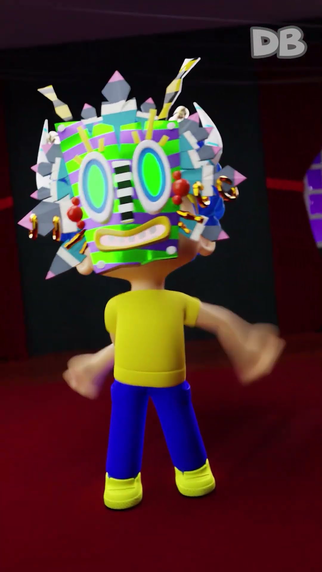¡Toc-toc-toc! ¡Éste es el Monstruo Cha-Cha! | D Billions Canciones Infantiles #shorts #db