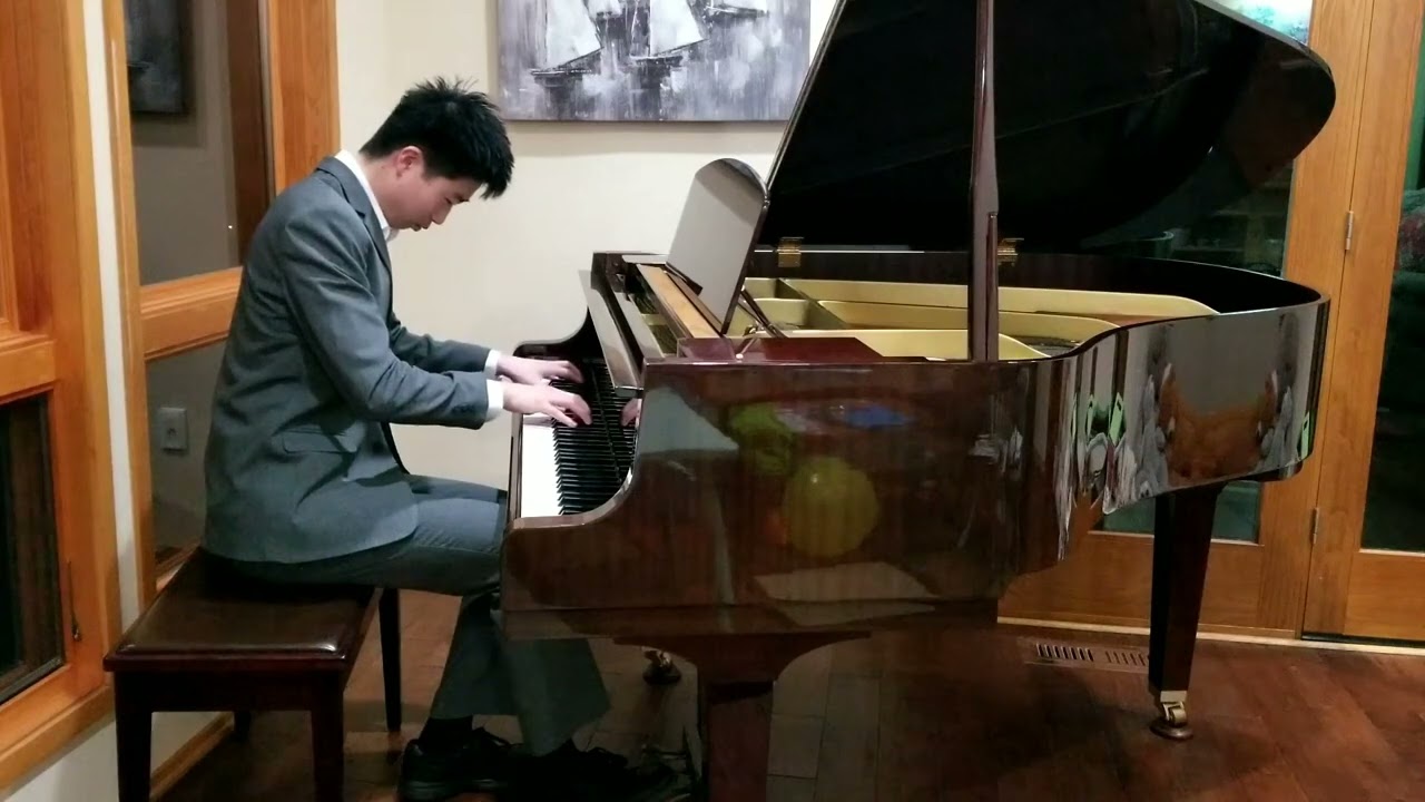 Albert Hu Piano Solo for 19th Century Music Competition 2024