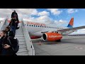 Прибытие в Аэропорт Минеральные воды на Sukhoi Superjet 100 а/к Azimuth. Март 2021