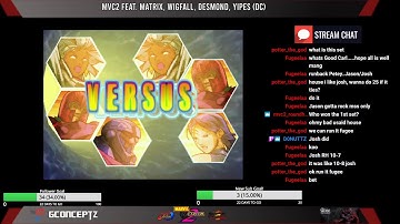 Mvc2 Gconceptz (MSS-Y) vs Josh Wigfall (MSP) FT10 Set #2