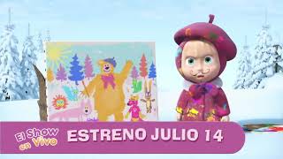 Llega a México el show en vivo de Masha y el Oso