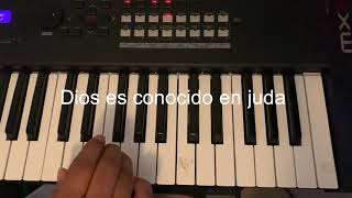 Video thumbnail of "Dios es conocido en Juda Erick Porta"