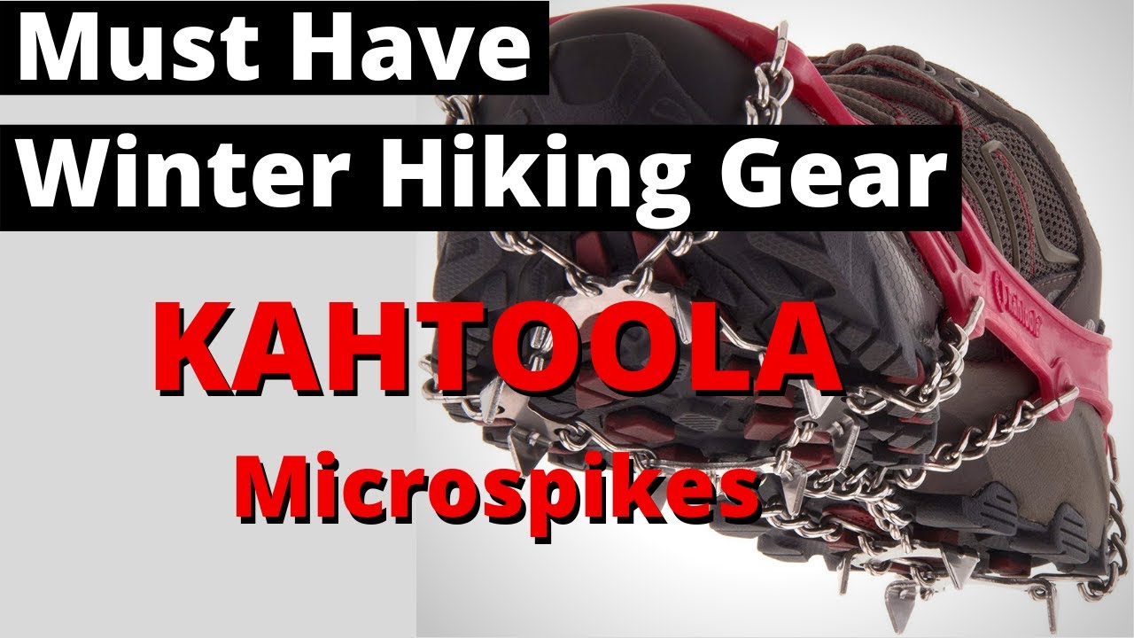 MUST HAVE WINTER HIKING GEAR – Kahtoola Microspikes (Review) – Outside  Chronicles