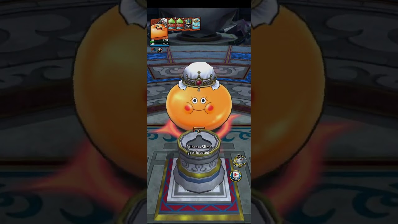 Slime (4 turn, Cream Caraslime in the party) - Cherry Blossom Master Rank Test - DQ Tact