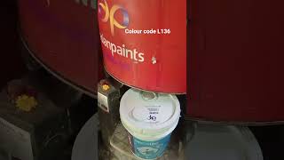 premium emulsion interior paint colour code L136 Asian paint colour machine Asianpaint colour mixing