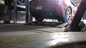 2015 Camaro SS Flowmaster 40 series with resonator delete.