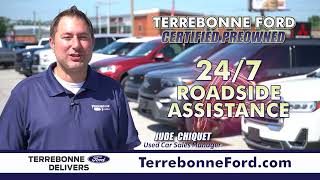 At Terrebonnr Ford Used Cars we certify most makes and models