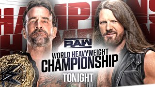 Cm Punk Vs Aj Styles Raw Jan 26, 2026 Part 3