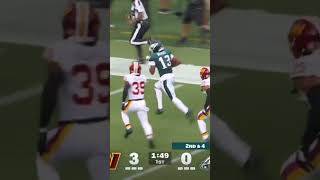 JALEN HURTS DROPS A DIME to Dontayvion Wicks for 64-yards 🦅🔥 Eagles vs Commanders Best Plays