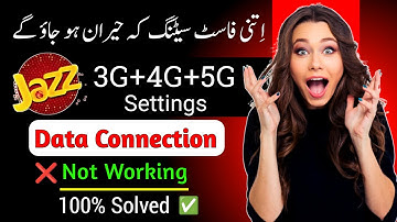 New And Full Fast Jazz Internet Settings || Full Fast Jazz APN Settings