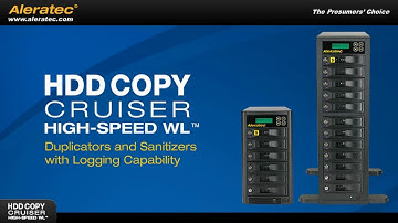 Aleratec HDD Copy Cruiser High-Speed WL duplicators & sanitizers w/logging