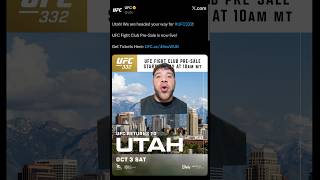 UFC 332 TICKETS FOR SALE WITH NO MAIN EVENT OR CO-MAIN EVENT