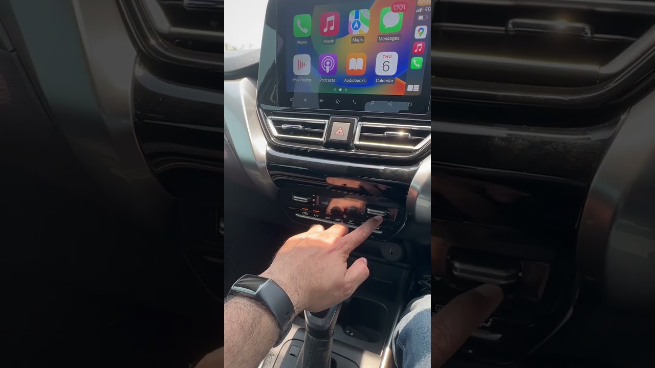 Maruti Fronx Fully Automatic Temperature Control Demo 