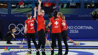 Switzerland curling rides late push to beat Great Britain | Winter Olympics 2026 | NBC Sports
