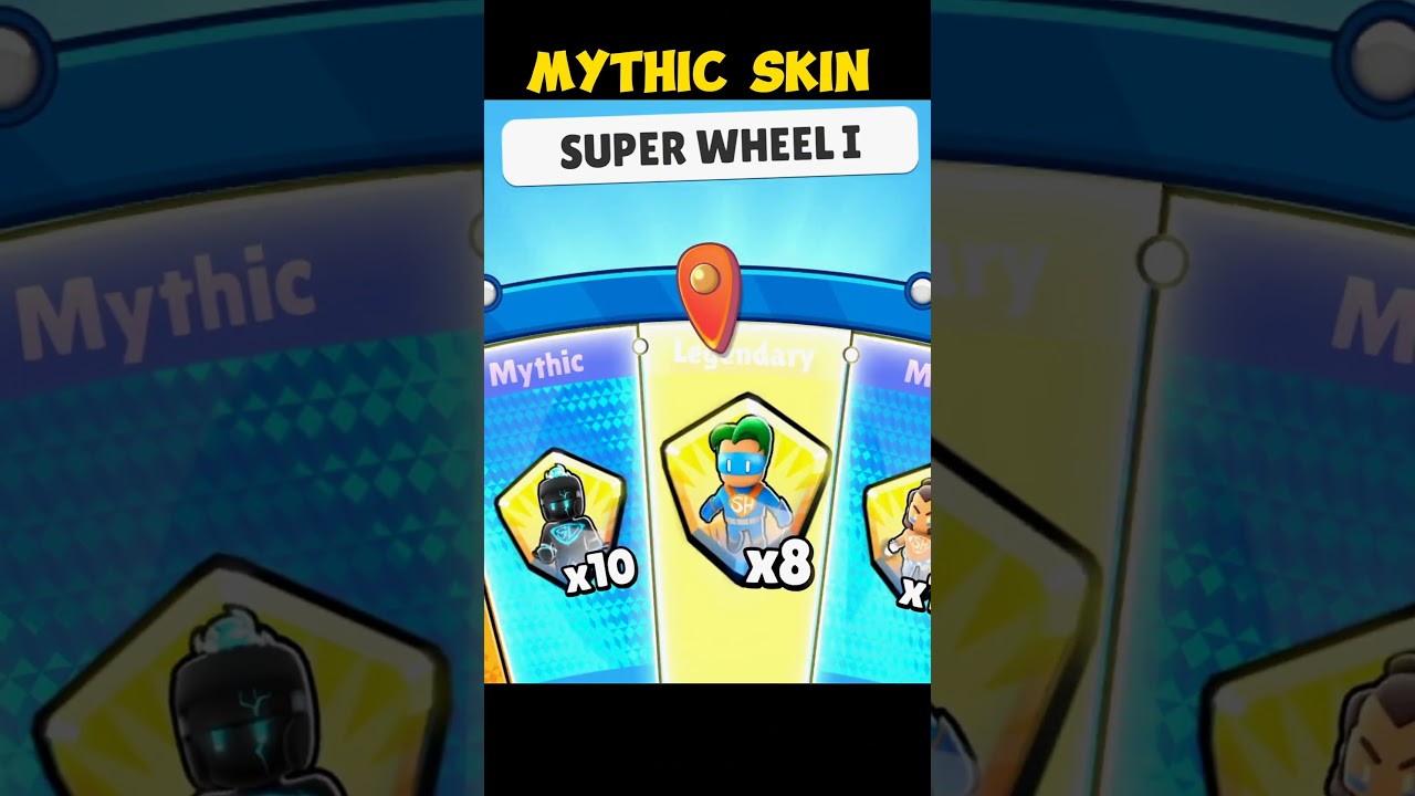 Special Mythic Wheel Stumble Guys 🔥 got Mythic skin 😍 last hope to get *BOXER* skin 🤯