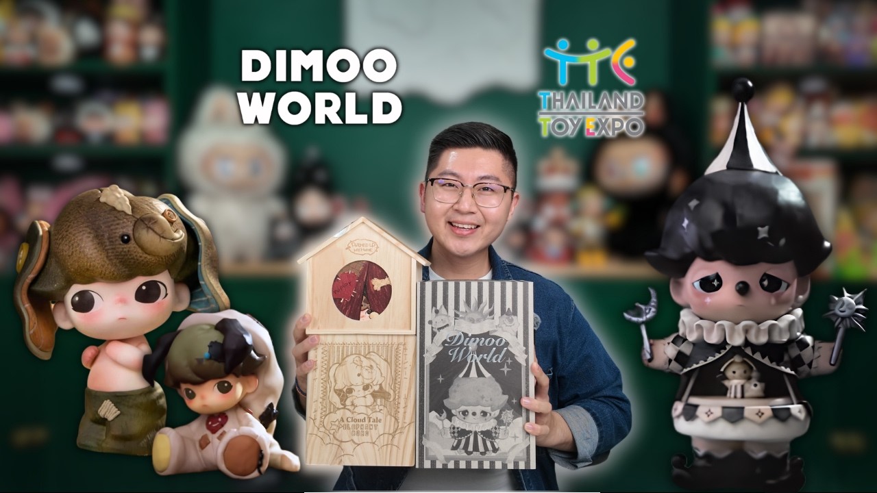 POPMART DIMOO THAILAND フィギュア 海外限定 EXTREMELY RARE DIMOO WORLD 😱 Thailand Toy Expo 2026 Exclusives