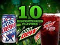 10 Discontinued Mountain Dew Flavors