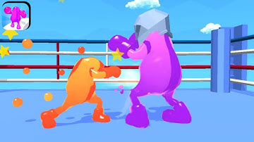 Jelly Clash 3D - All Level Gameplay Android,iOS ( LvL 6 - 15 )