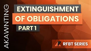 Extinguishment of Obligations Part 1 (2020)