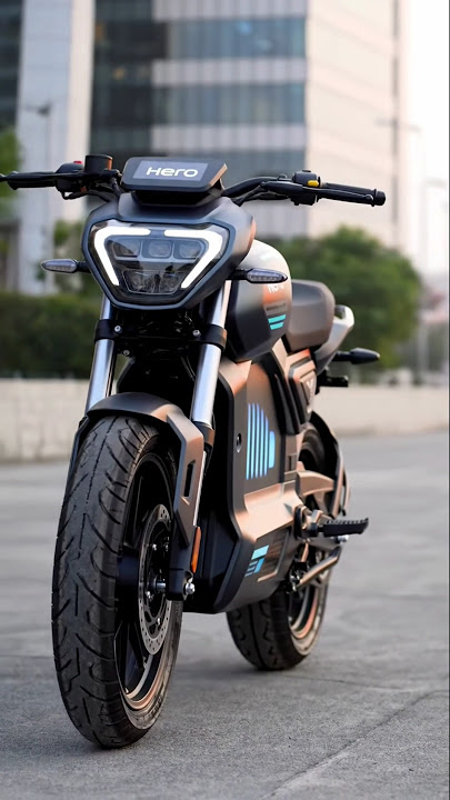 SELF BALANCE EV BIKE BY HERO.🔥🔥😍. #hero #herobikes #shorts #automobile #ai #futurebikes