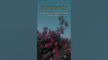 #اللهم_صل_على_محمد_وال_محمد 🌱💚 #جمعة_مباركة ، #سورة_الكهف