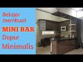 Desain mini bar minimalis