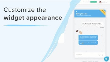 Customize the widget appearance
