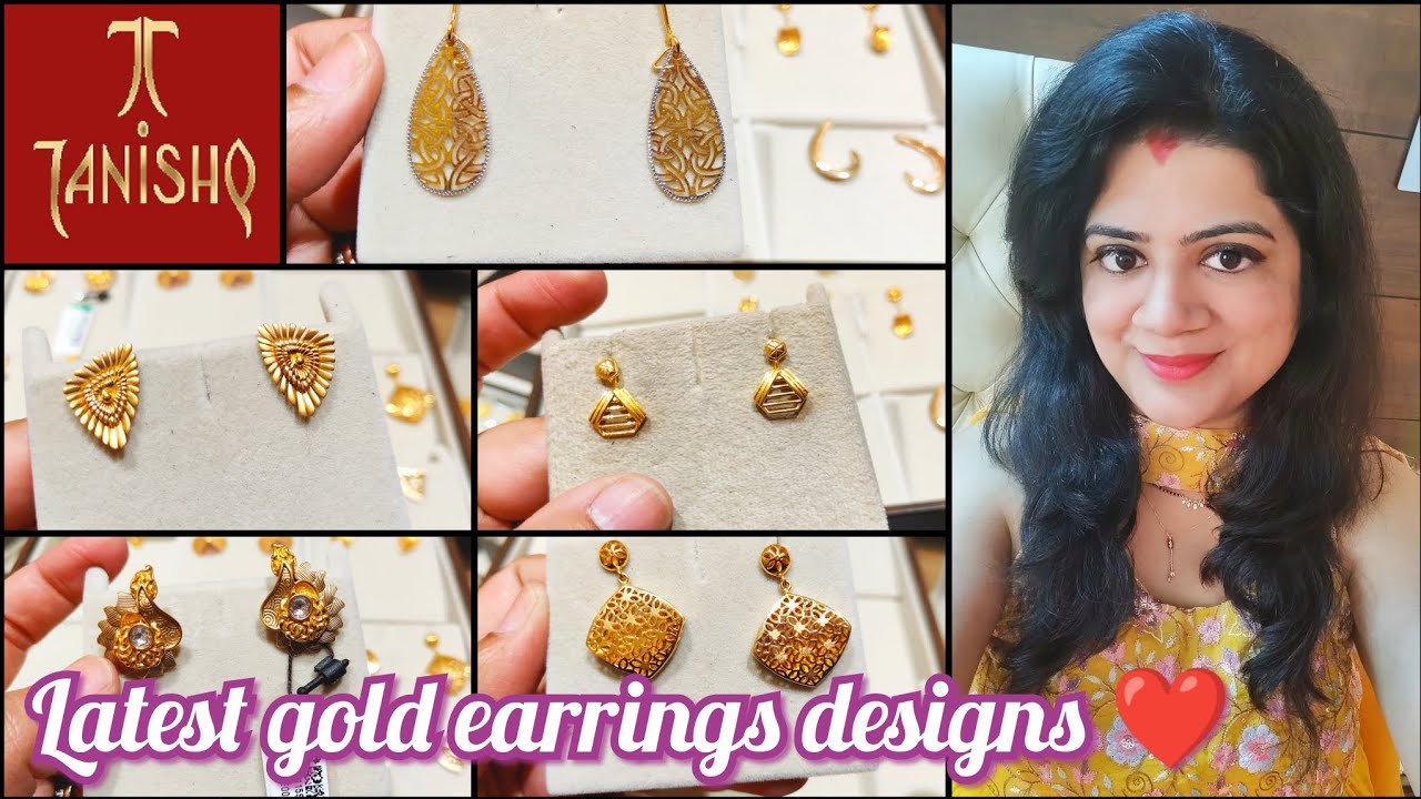 Tanishq Diamond Earrings Design 2024 | favors.com