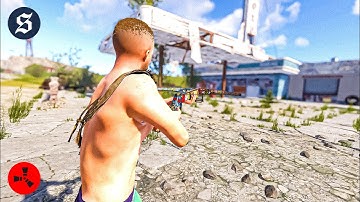 This Gas Station is the most chaotic place on Rust - Rust Solo